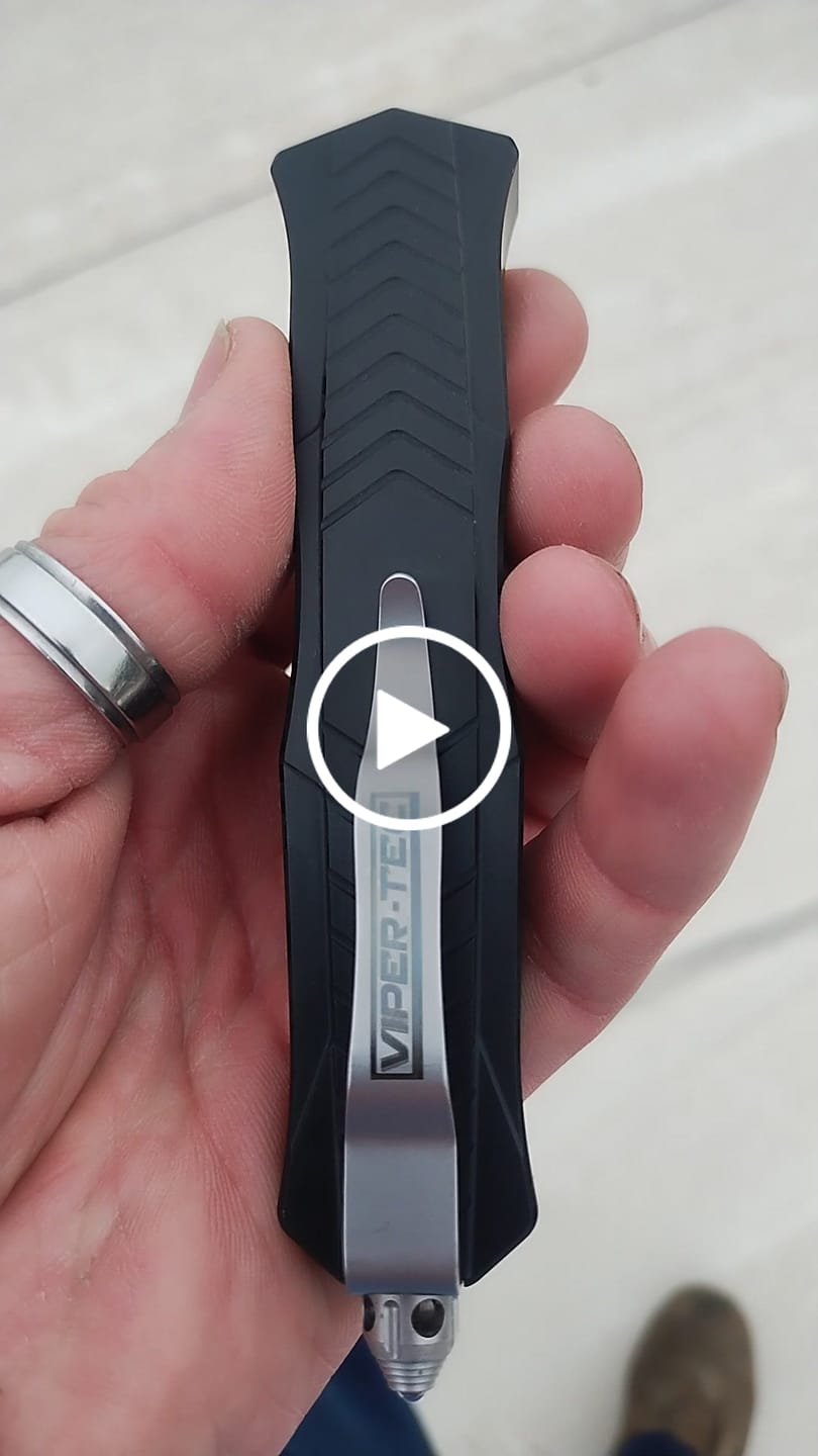 Customer video review of VT Emperor D2 OTF Knife