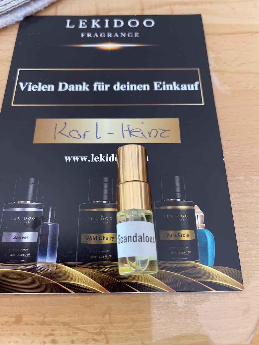 Customer photo review of Scandalous 2ml Probe