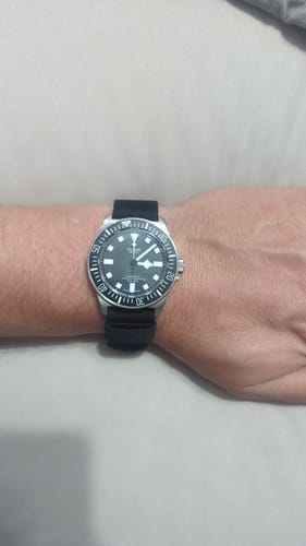 Customer photo review of Glomar Explorer - Hook And Loop Watch Strap