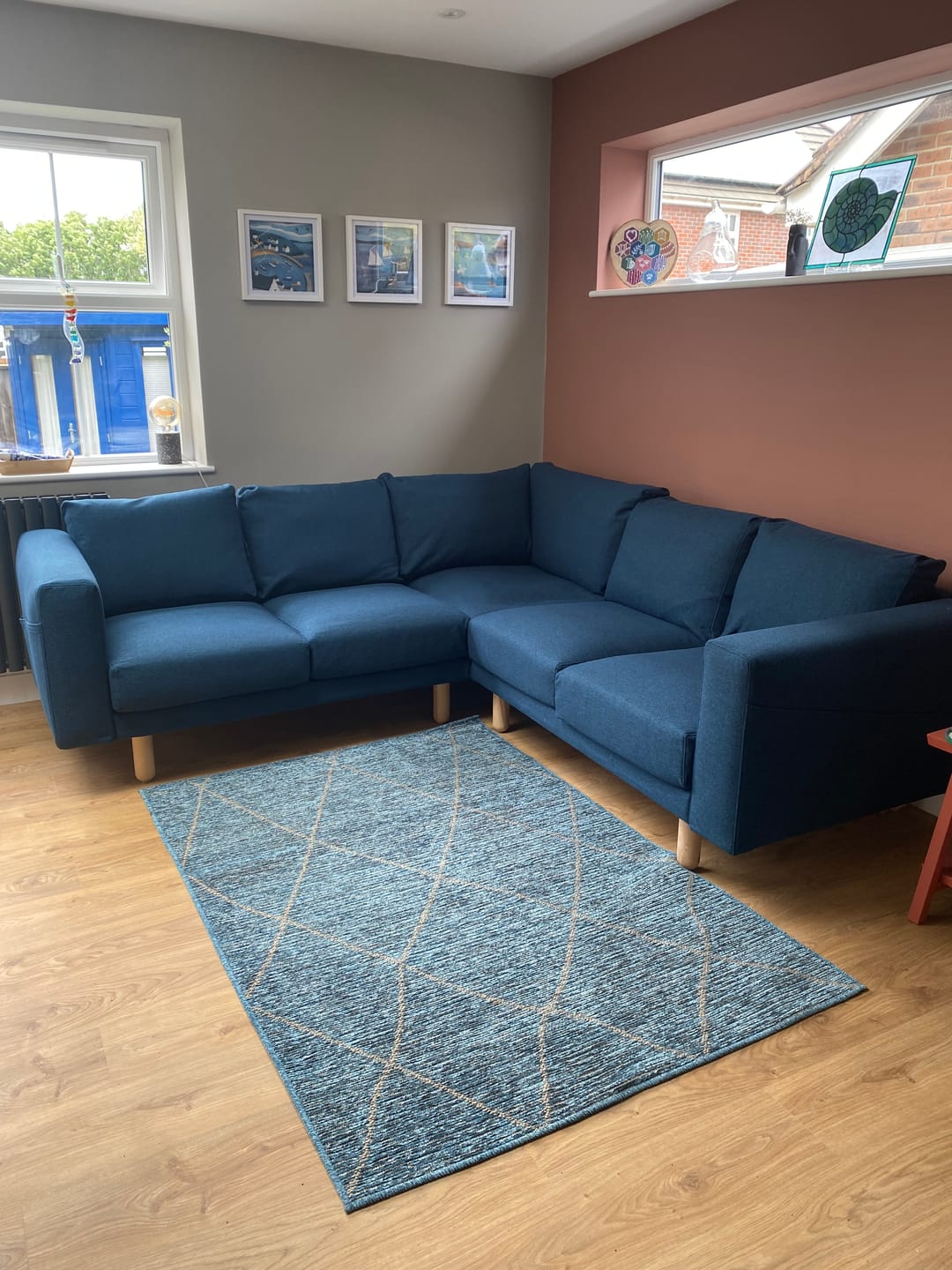 Customer photo review of NORSBORG IKEA Corner Section Cover