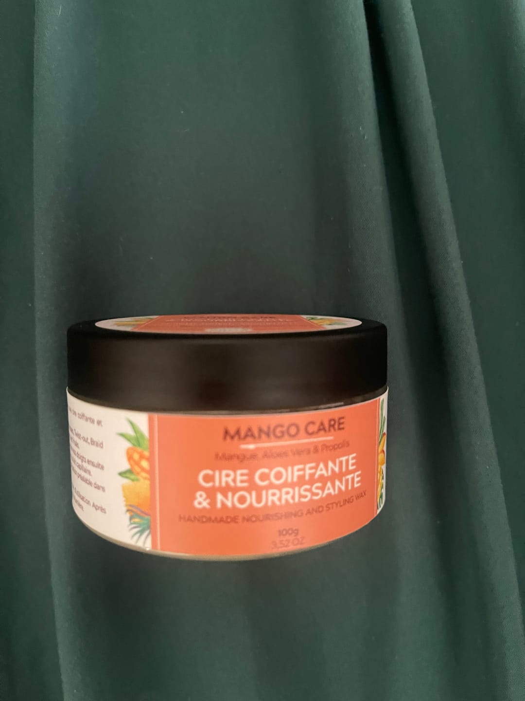 Customer photo review of Cire coiffante et nourrissante