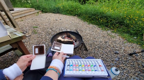 Customer photo review of Tobio's™ Watercolor Kit