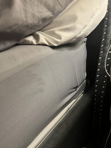 Customer photo review of NuvoDreams™ Sheet Grip Straps