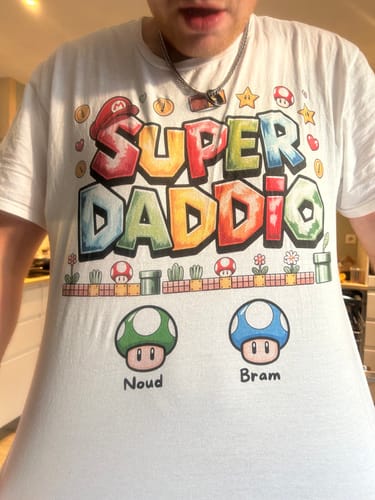 Customer photo review of Super Daddio - custom made