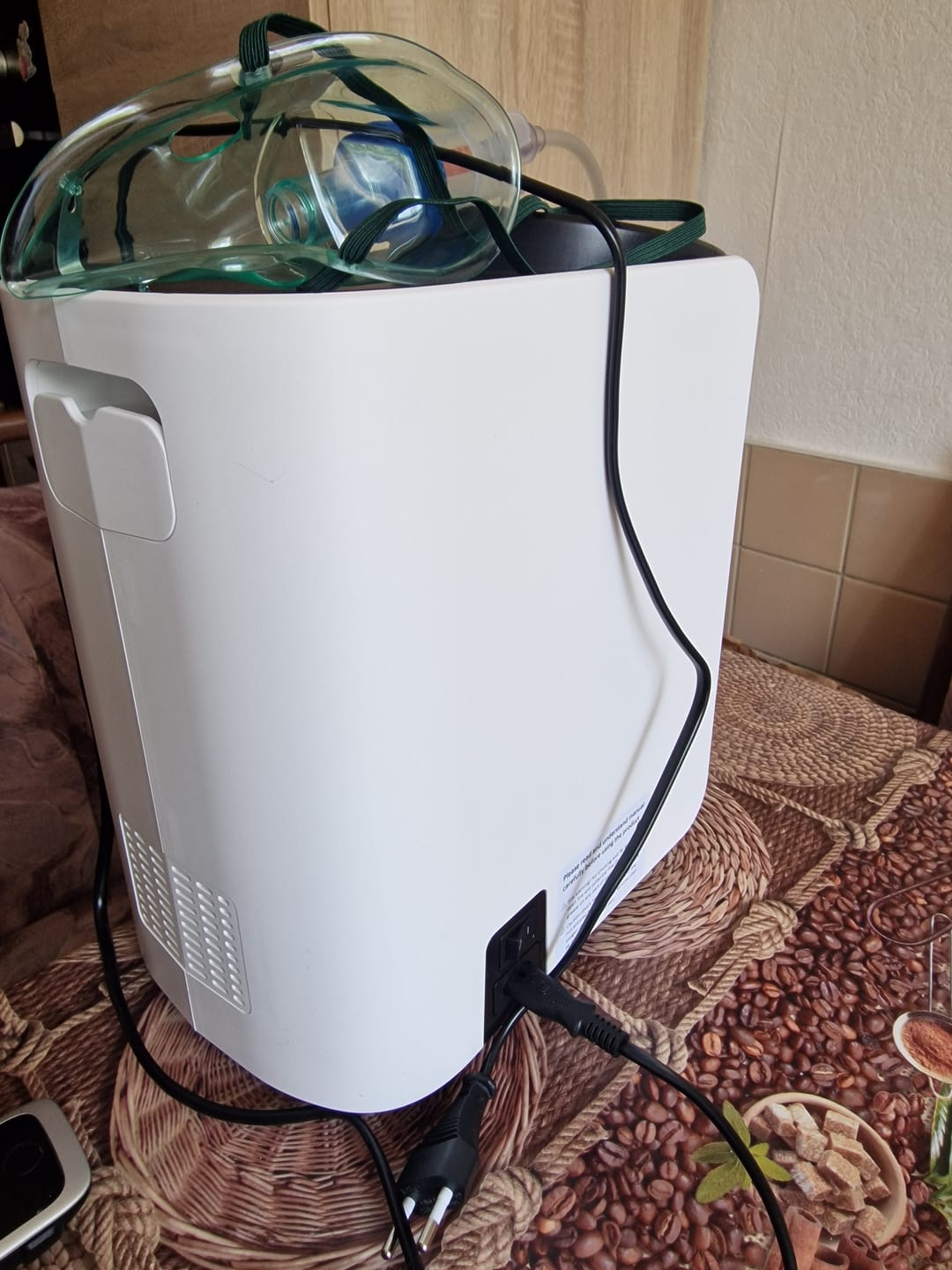 Customer photo review of VARON VH-1 Heim-Sauerstoffkonzentrator | 7-Stufen-Regelung, Vitale Gesundheit für Senioren, CE-geprüft