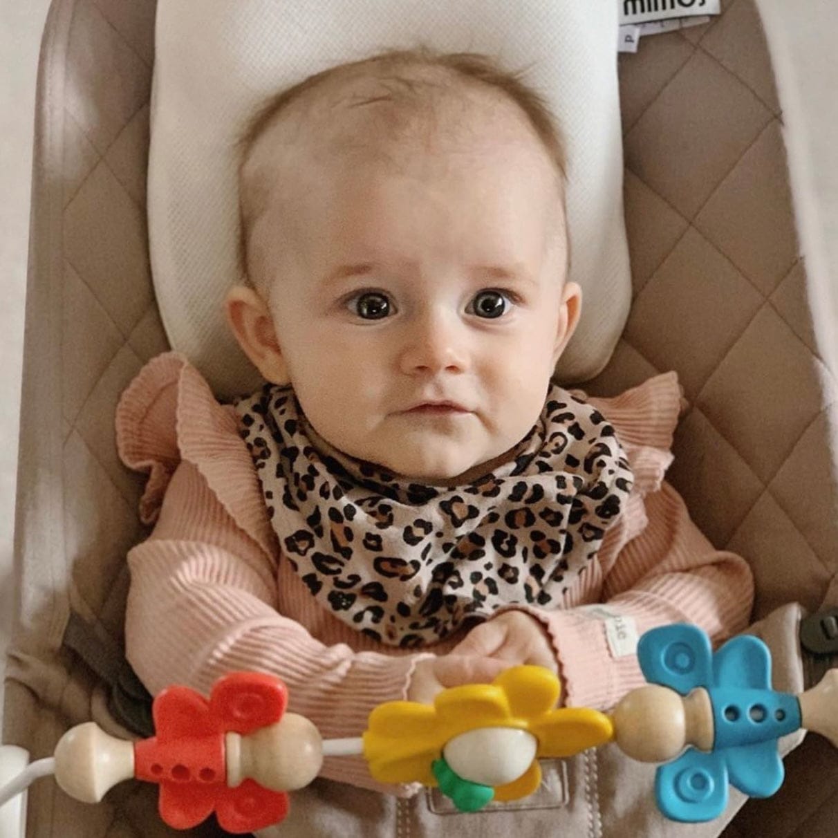 Customer photo review of Mimos Child Seat Baby Pillow