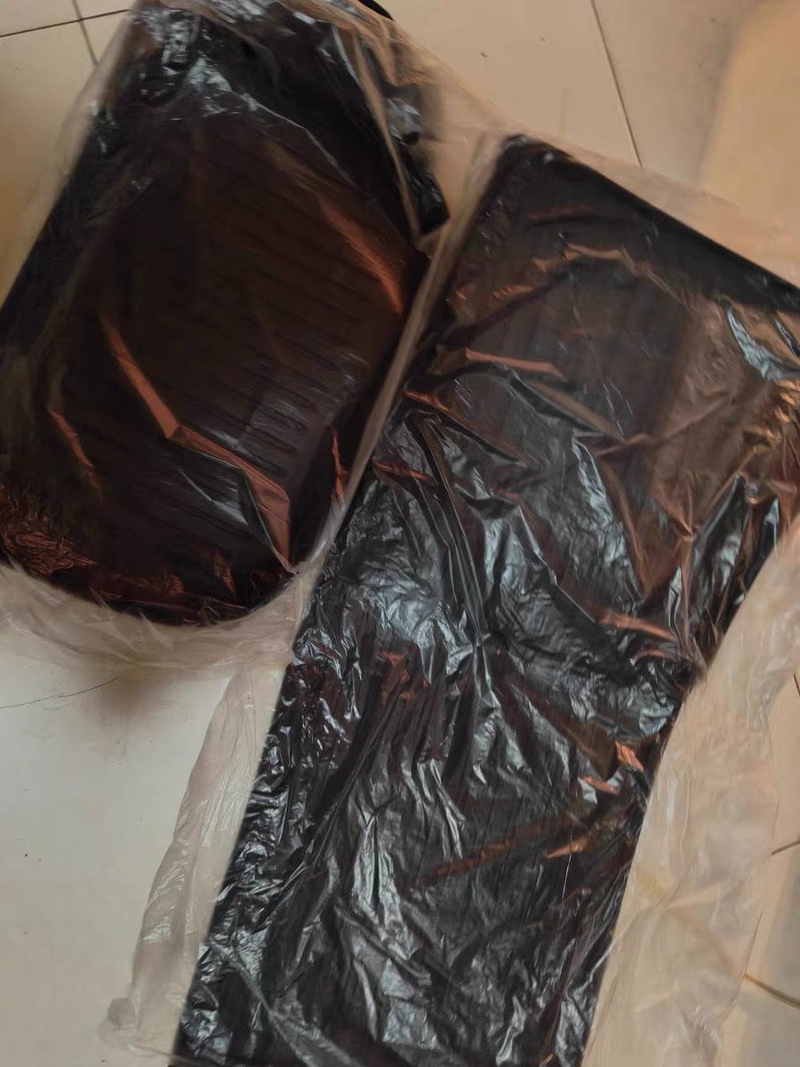 Customer photo review of Model 3 Highland TPE All-Weather Floor Mats