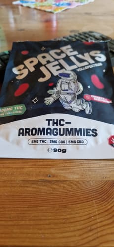 Customer photo review of THC Spacejellies Vollspektrum | 100mg THC | 20 Stk.