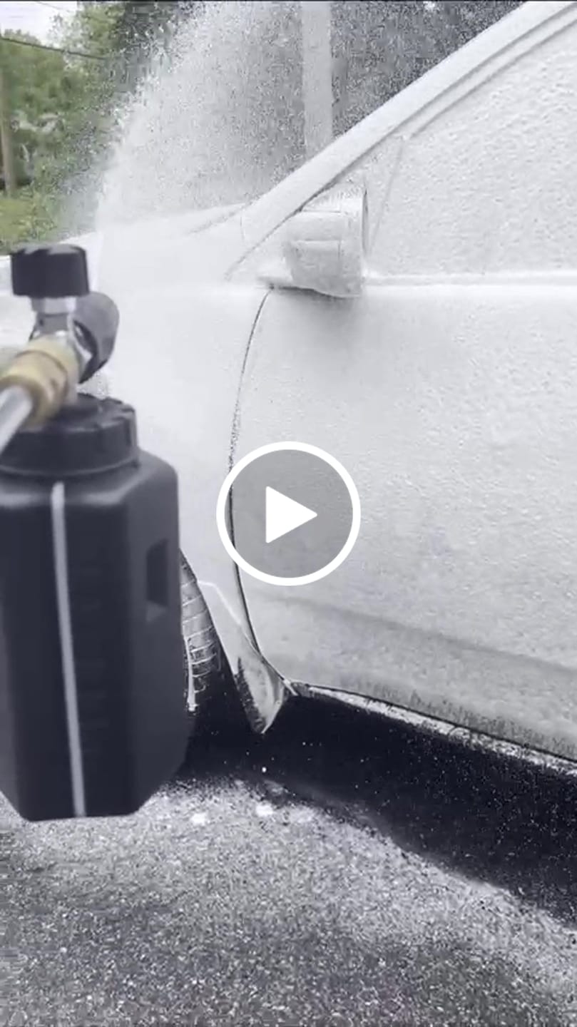 Customer video review of BLACKLINE® FOAM CANNON 2.0