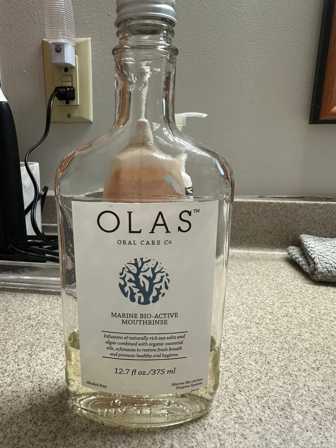 Customer photo review of OLAS Mouthrinse 375 mL 15.00% Off Auto renew