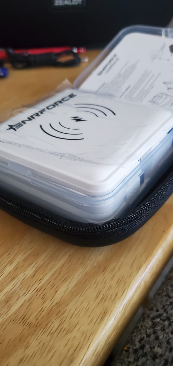 Customer photo review of 4 in 1 Wireless Power Bank Charger