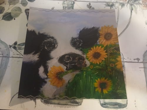 Customer photo review of 6x6 Loose Canvas Prints