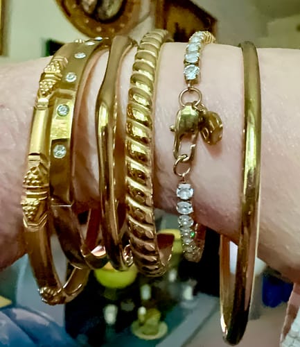 Customer photo review of Valencia Bangle