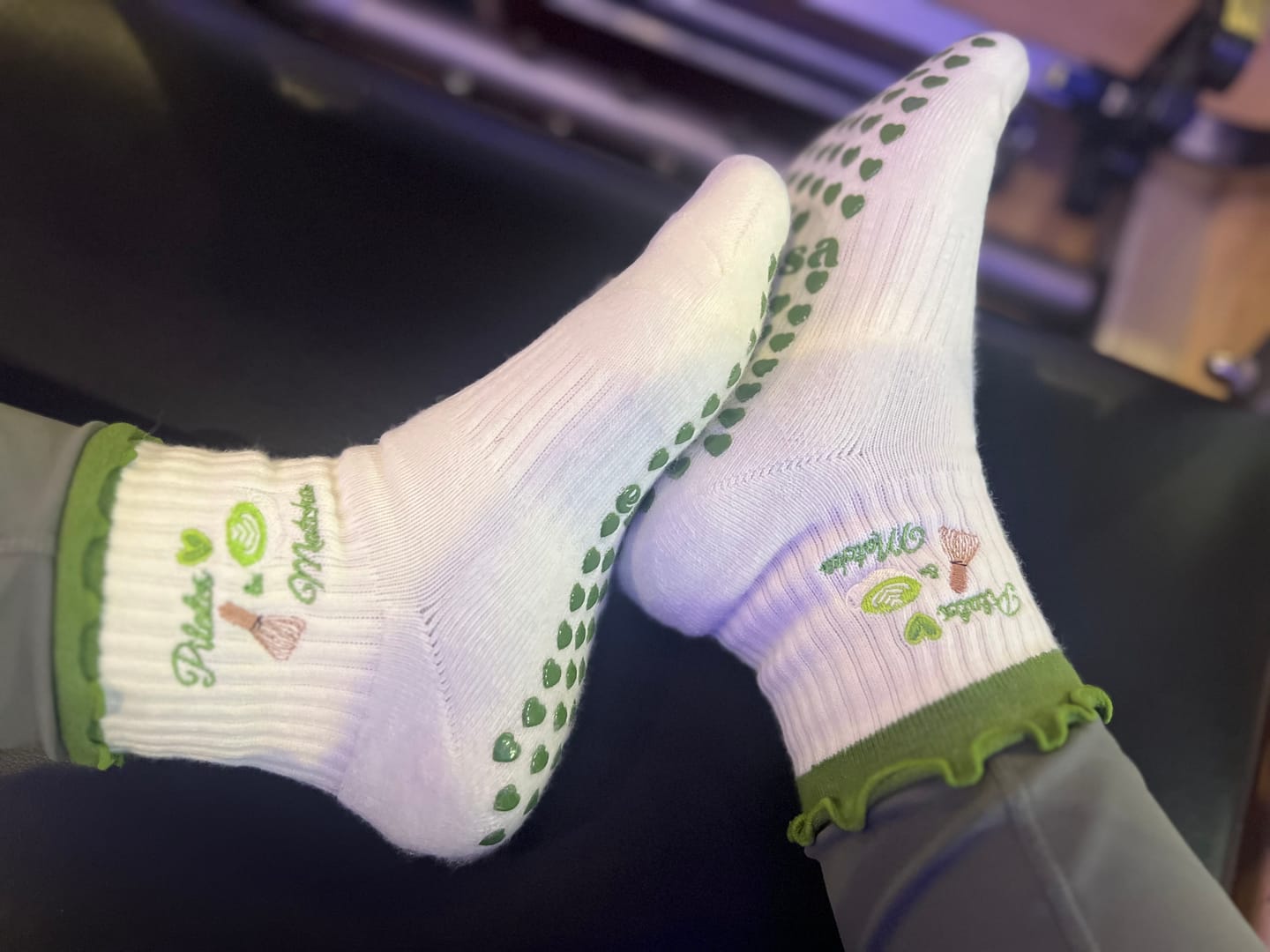 Customer photo review of Pilates & Matcha