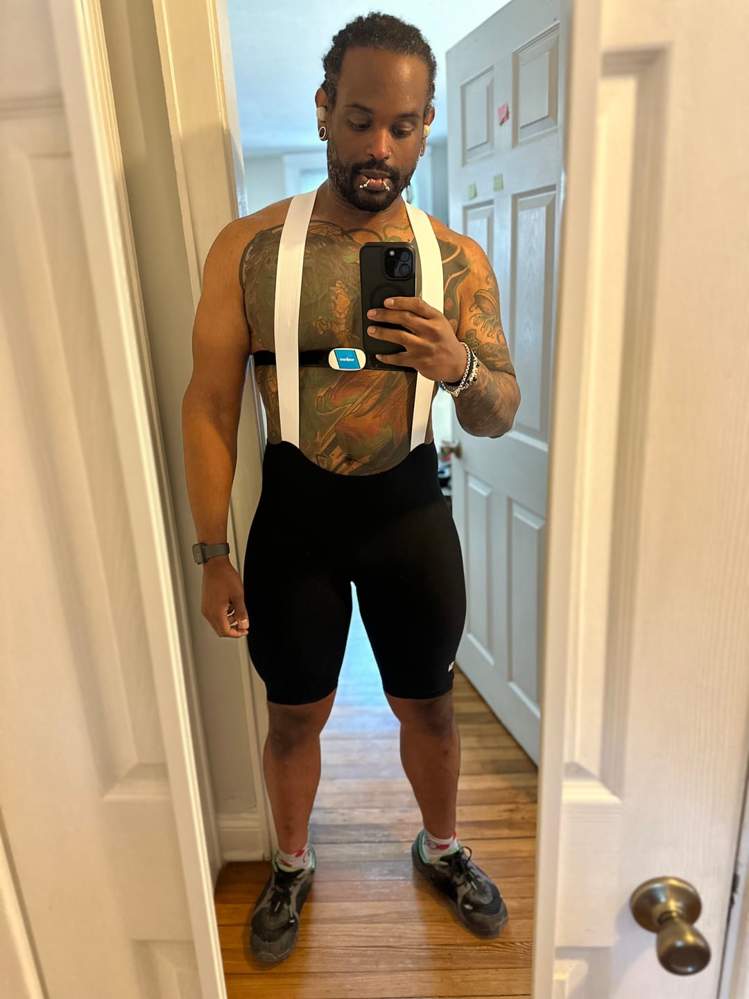 Customer photo review of Pro Team Bib Shorts | A Must Have for Every Cyclist