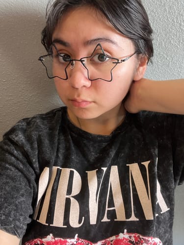 Customer photo review of Starr Eyeglasses