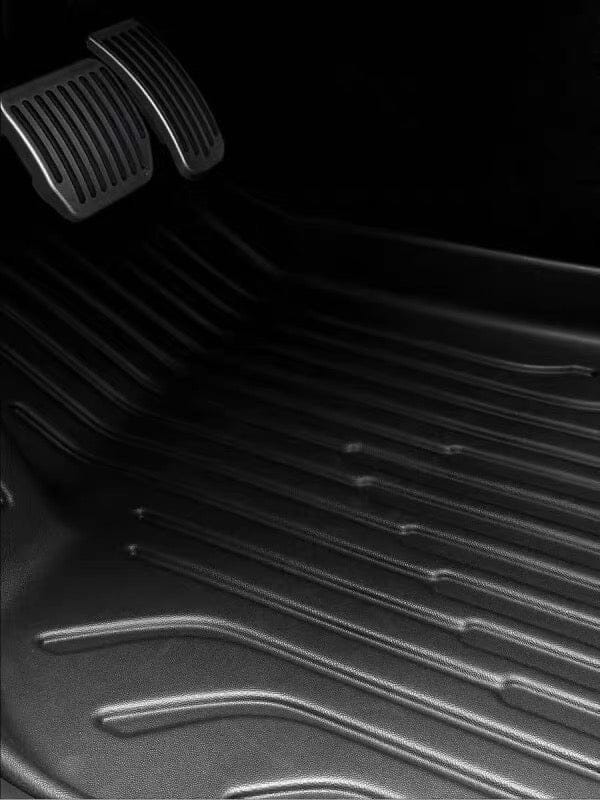 Customer photo review of Model 3 Highland TPE All-Weather Floor Mats
