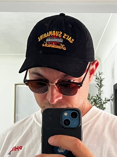 Customer photo review of Sal's Submarine Hat