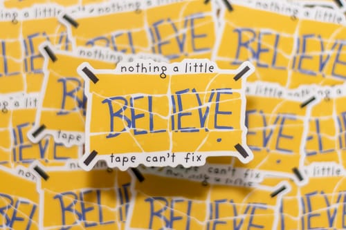 Customer photo review of Seasonal Sticker Sale 2" - 9"