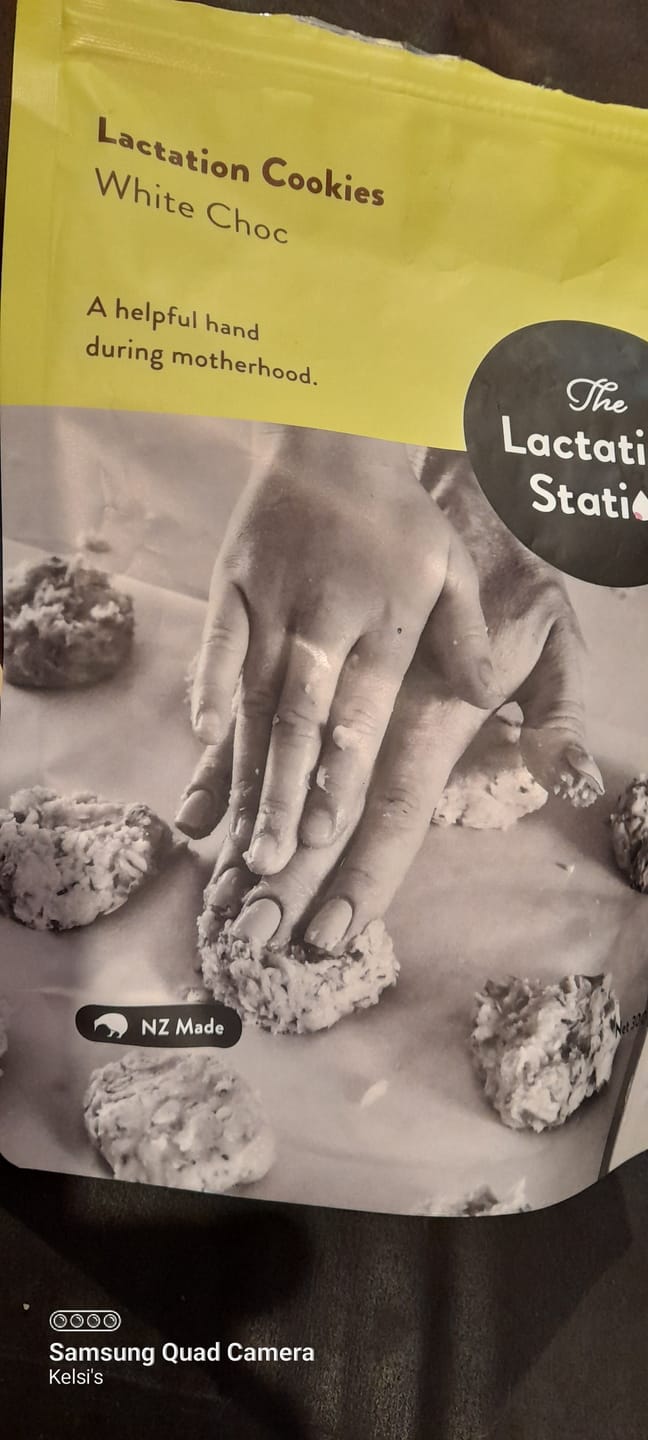 Customer photo review of White Choc Lactation Cookies