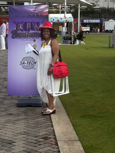 Customer photo review of White linen dress KATE