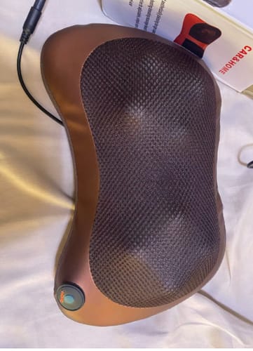 Customer photo review of Neck Massage Pillow