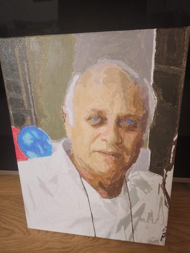Customer photo review of צביעה לפי מספרים בעיצוב אישי