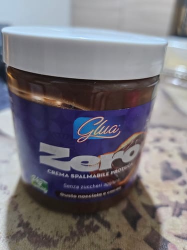 Customer photo review of Crema proteica gusto nocciola e cacao