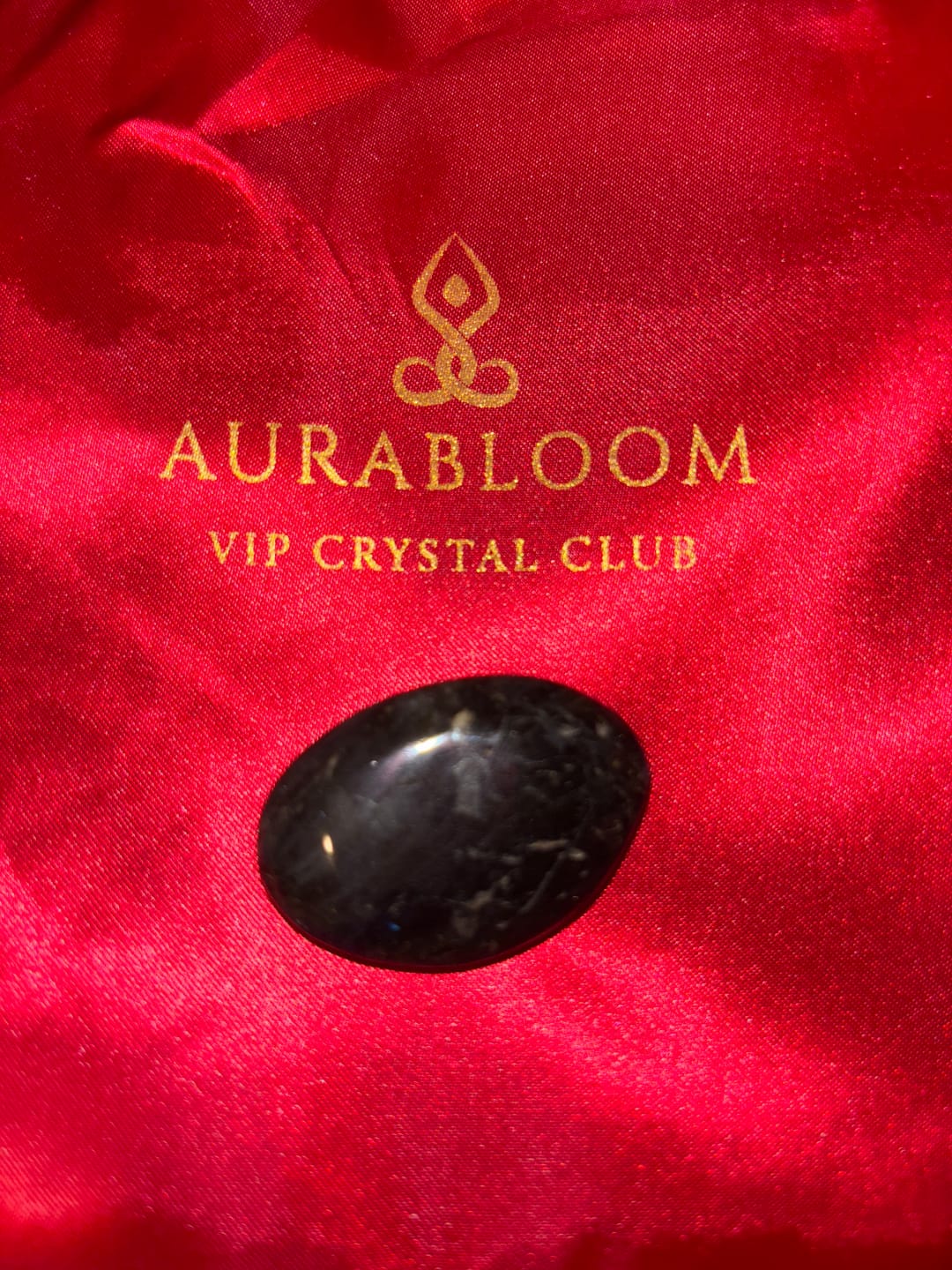 Customer photo review of Labradorite Pocket Stone