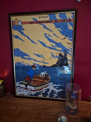 Customer photo review of Eigen Foto Diamond Painting
