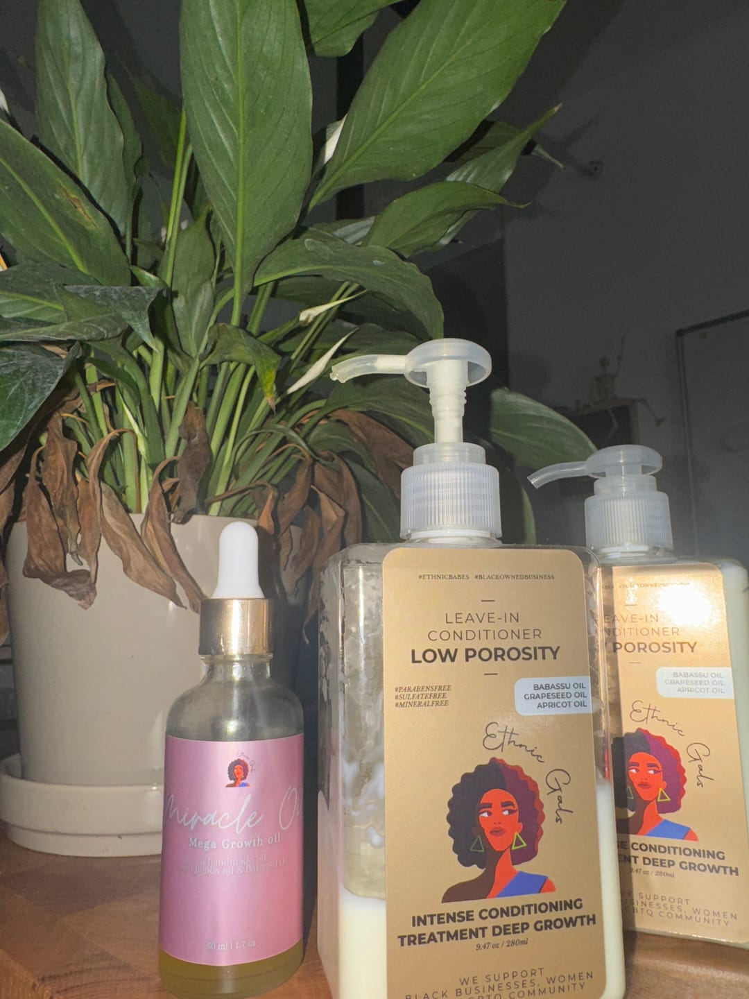 Customer photo review of MEGA AYURVEDIC GROWTH hair oil