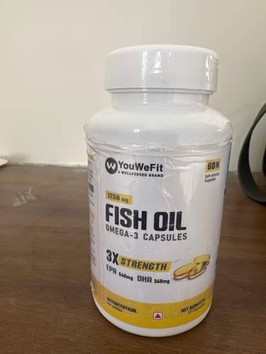 Customer photo review of YouWeFit Omega-3 Fish Oil (60 Capsules), 1250mg