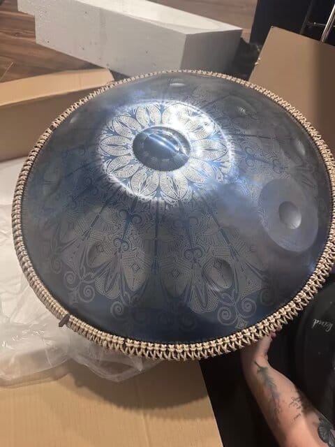 Customer photo review of Cosmos handpan - Oberon Pulse handpan pan drum 9/10/12 Notes
