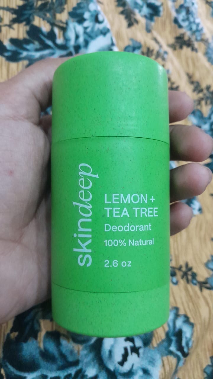 Customer photo review of DEODORANT