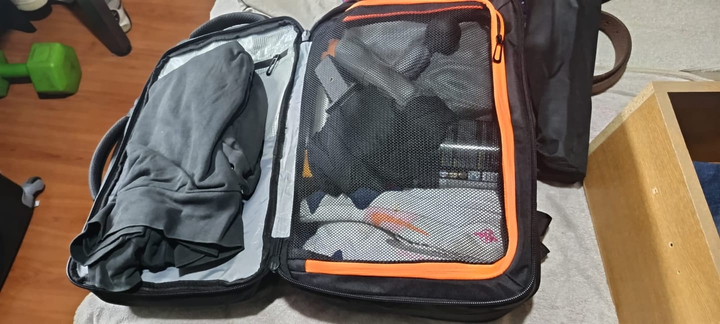 Customer photo review of Grand Travel Backpack