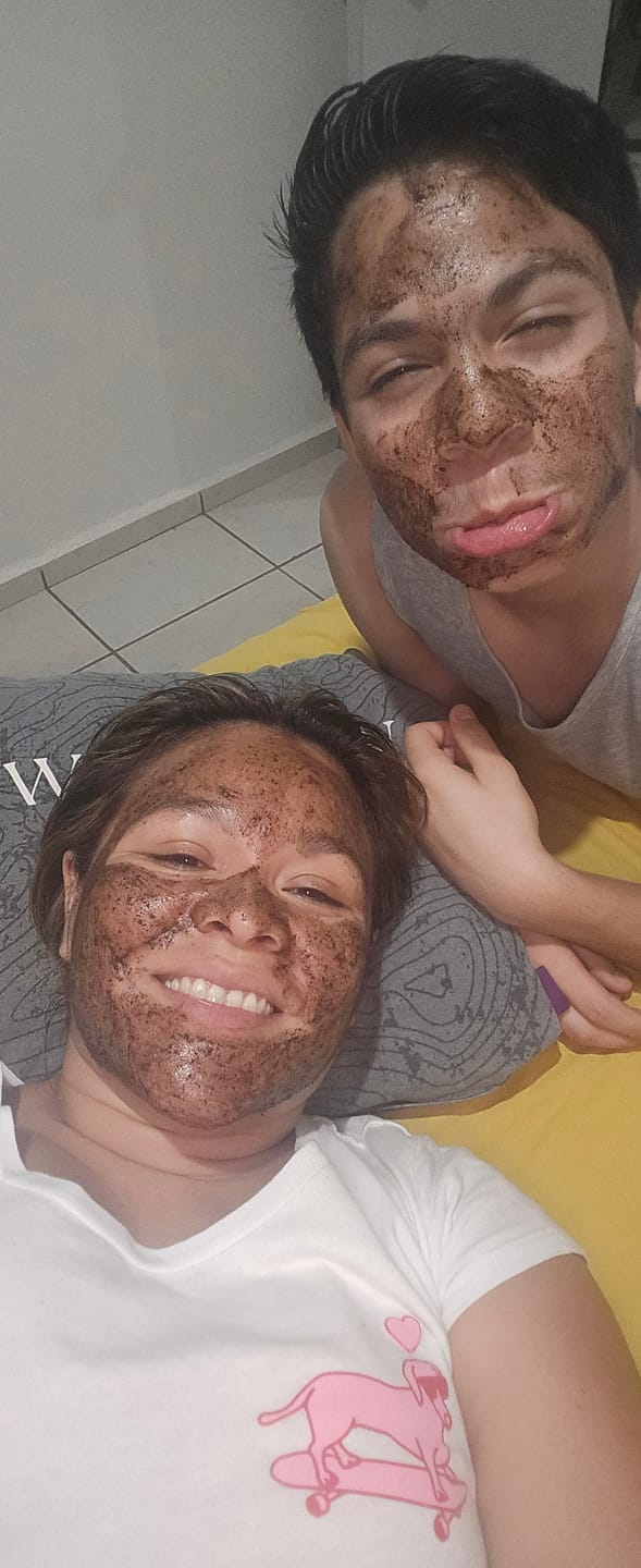 Customer photo review of Mask & Scrub / Mascarilla - Exfoliante de Tepezcohuite