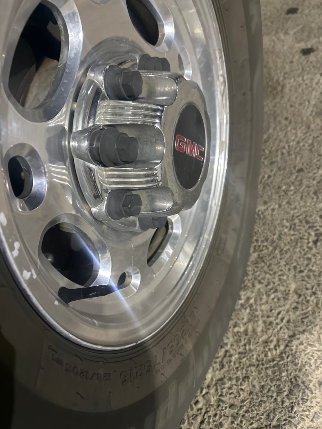 Customer photo review of Spiked Valve Stem Caps
