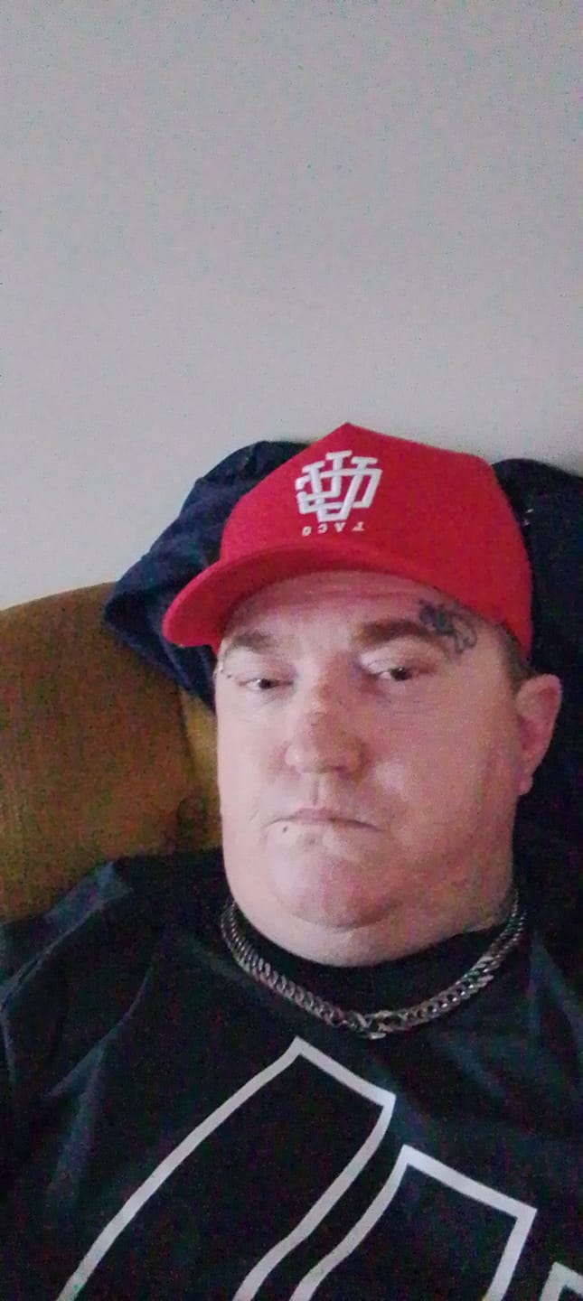 Customer photo review of LVCO "Blood Red" A-Frame Snapback