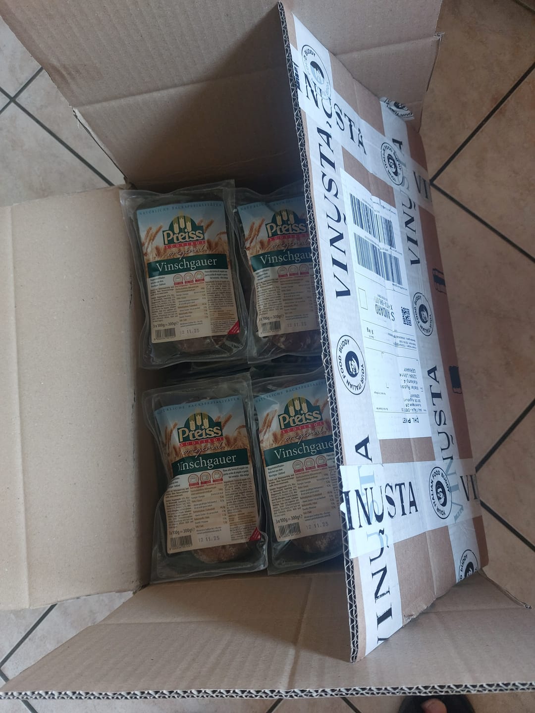 Customer photo review of Roggenmischfladenbrötchen aus dem Vinschgau - Preiss