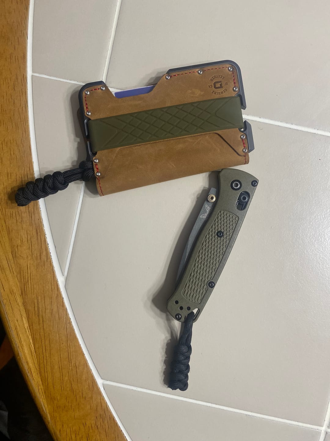 Customer photo review of D01 DAPPER™ BIFOLD WALLET - SPECIAL EDITION - SLATE GREY