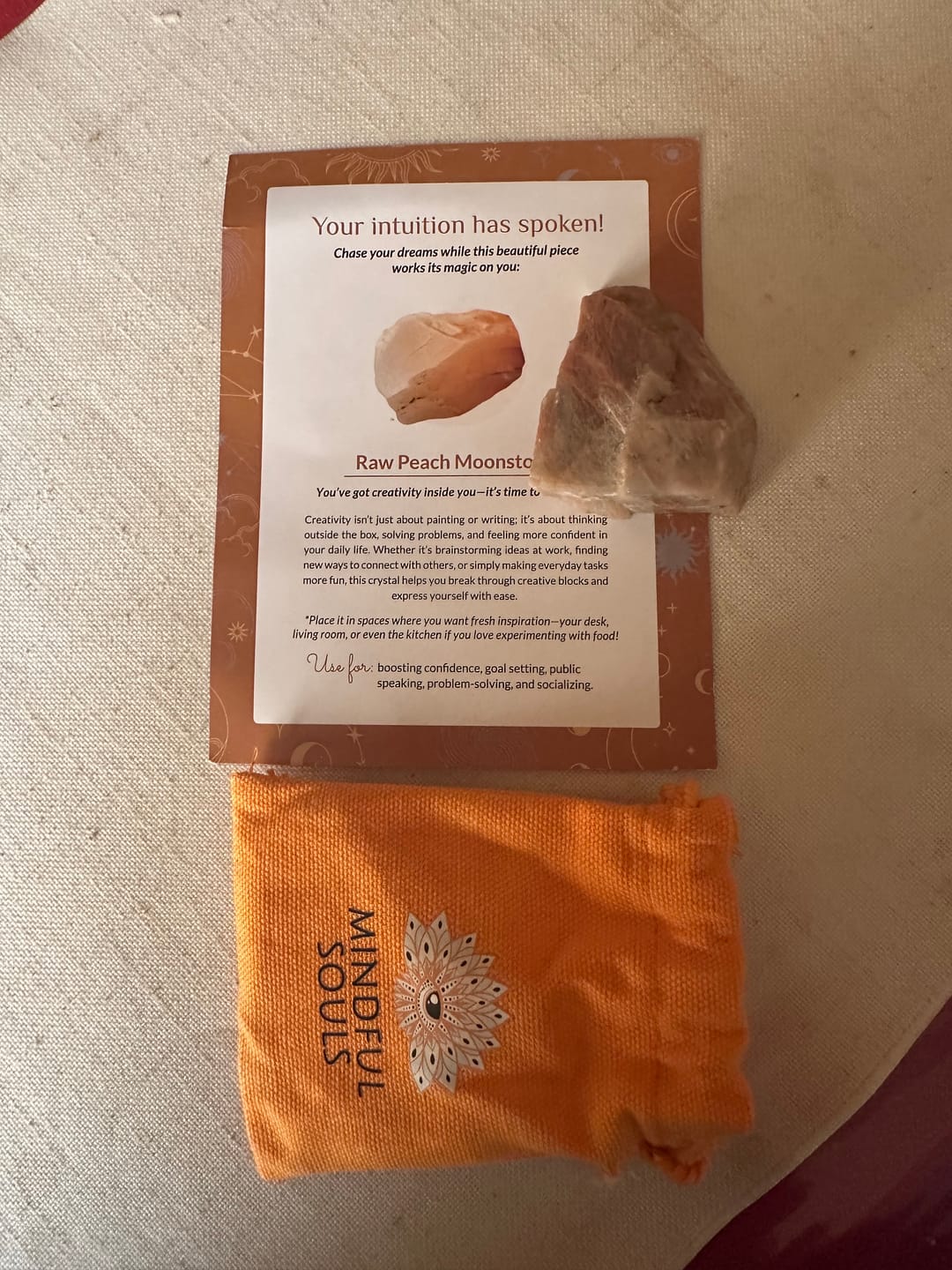Customer photo review of Genuine Natural Crystal Subscription Add-on