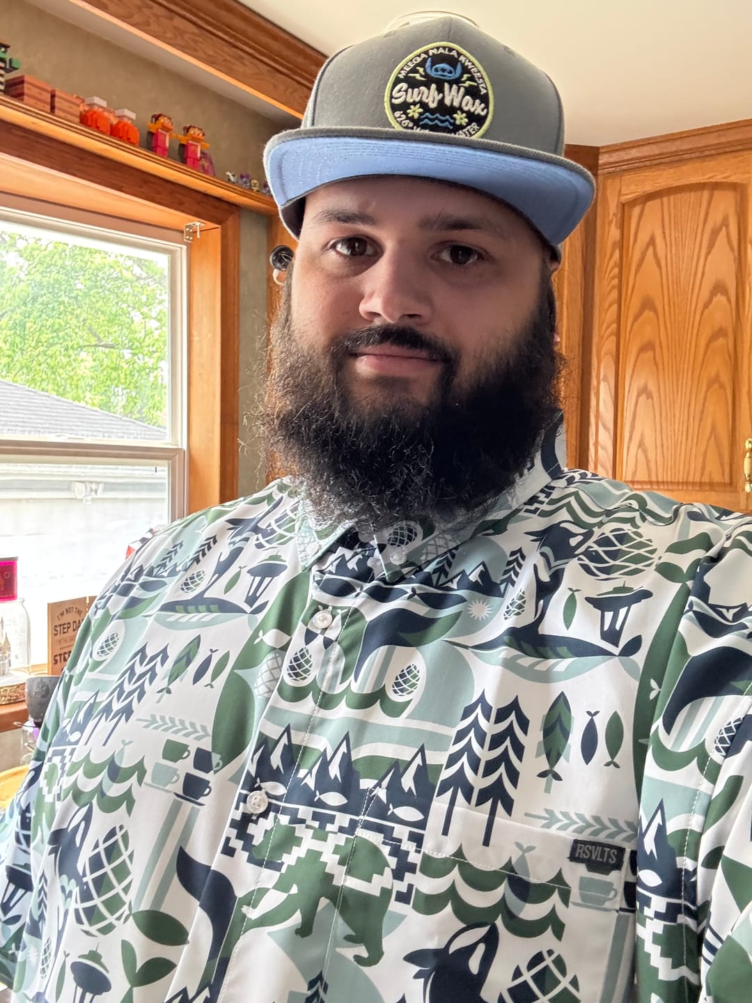 Customer photo review of Disney's Lilo & Stitch "Surf Wax Stitch" – TLB Hat