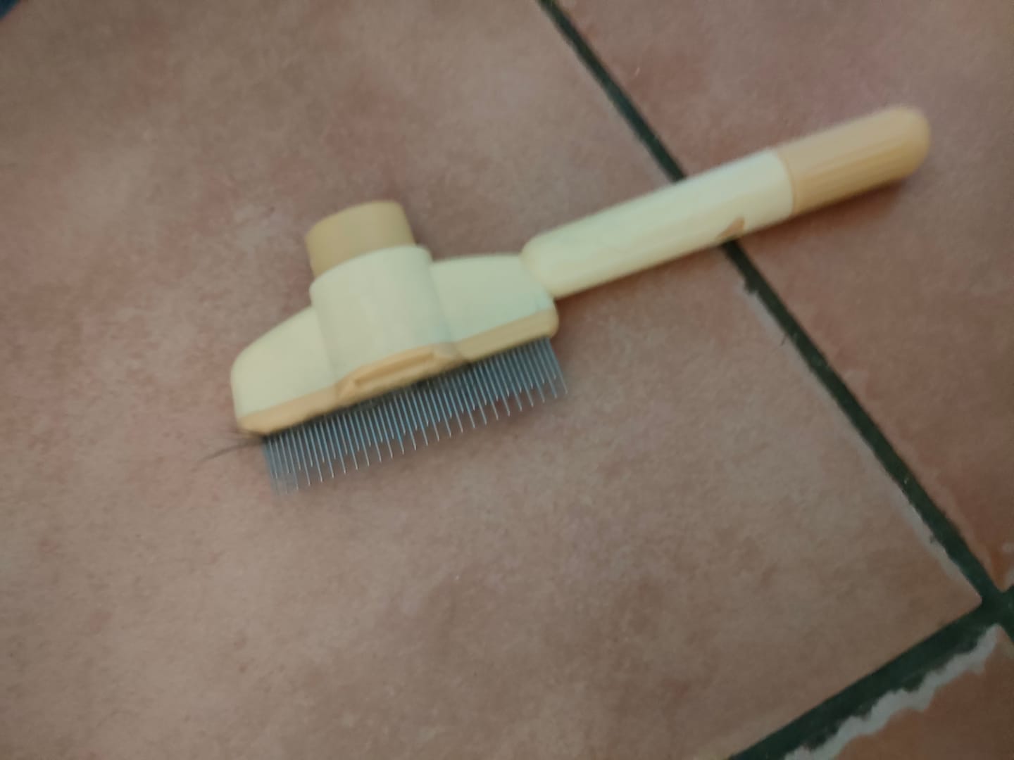 Customer photo review of Fur Lightning Brush