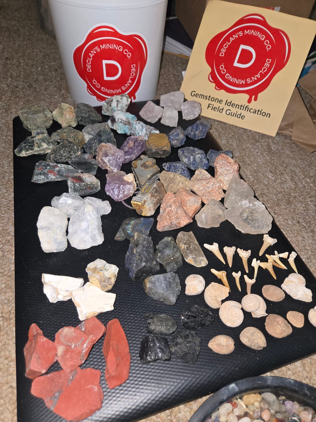 Customer photo review of Declan's Mining Bucket