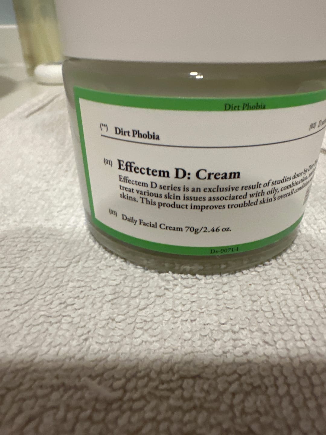 Customer photo review of Effectem D: Cream
