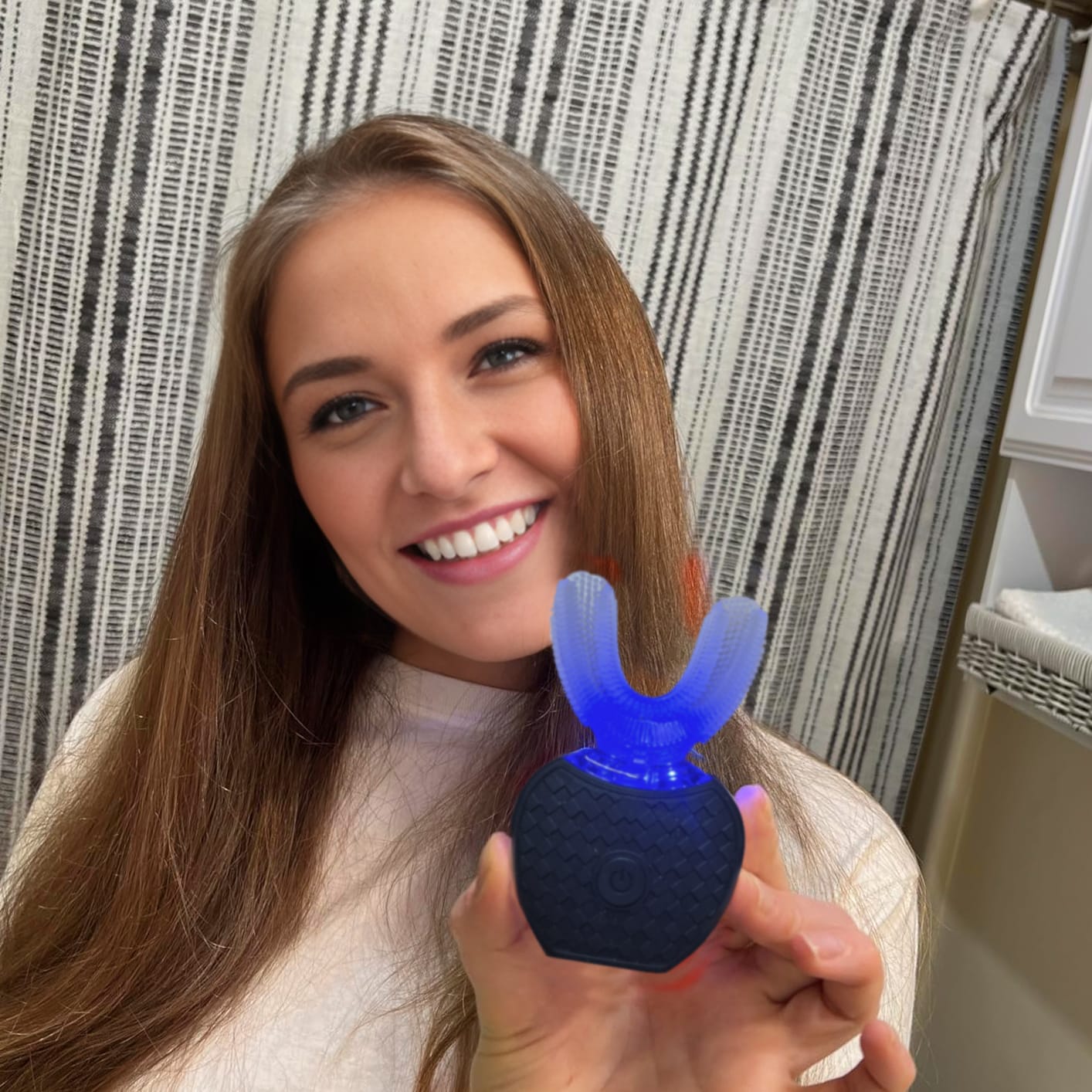 Customer photo review of Sonic Brush® V5