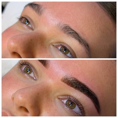 Customer photo review of BOO- Pure Care Lash & Brow Lift Pack