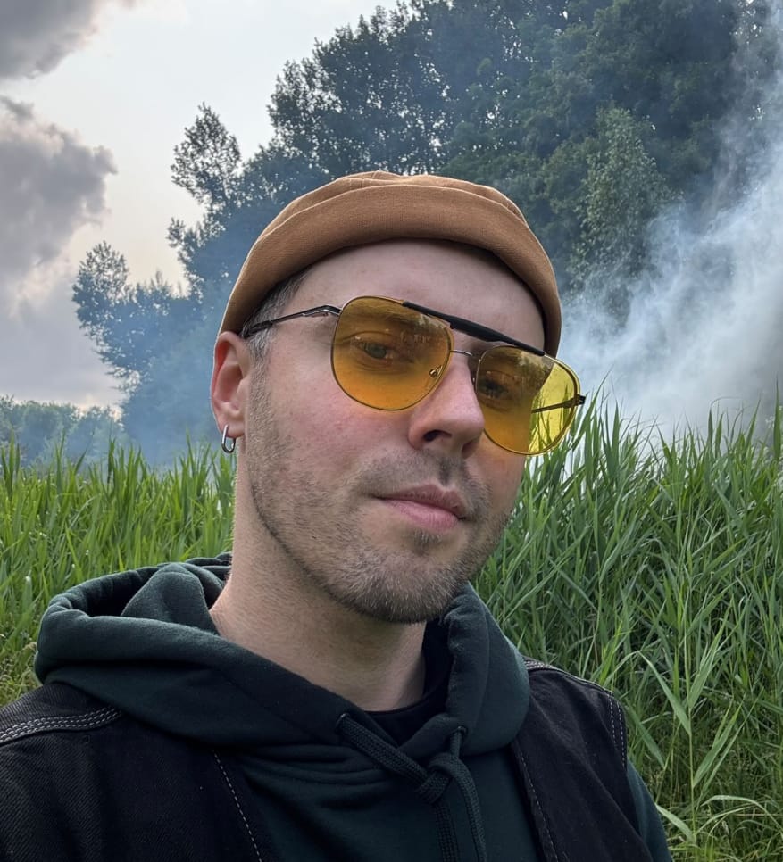 Customer photo review of Logan | Aviator Flip-up Magnetic Clip-on Eyeglasses Sunglasses | ZanyLen New
