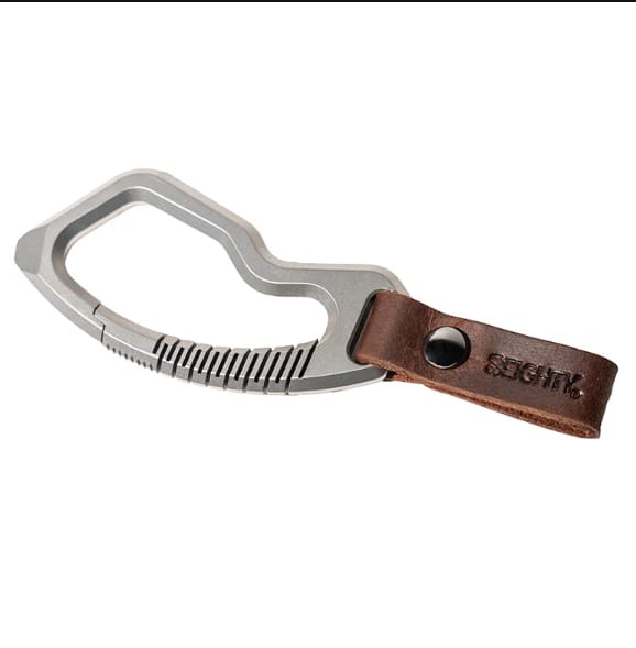 Customer photo review of 80Eighty®  Titanium Carabiner Keychain