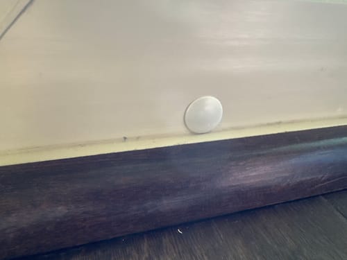 Customer photo review of 1/2" Cream Hole Plugs